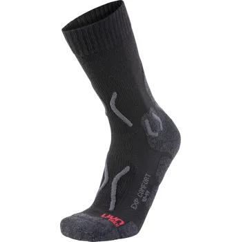 Pánské ponožky Pánské ponožky UYN Trekking Explorer Comfort - černá/šedá 45/47