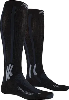 Dámské ponožky X-Bionic Trek Expedition XS-TS11S19U-B010 - black grey melange 39/41