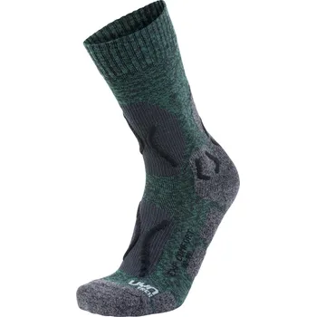 Pánské ponožky Pánské ponožky UYN Trekking Explorer Comfort - zelená/šedá 39/41
