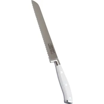 Kuchyňský nůž nůž kuchyňský na chléb Berndorf Sandrik ocel čepel 20 cm Profi Line Exclusive bílý