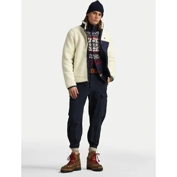 Dámská mikina Polo Ralph Lauren Fleecová mikina 710951701001 Écru Regular Fit XXL