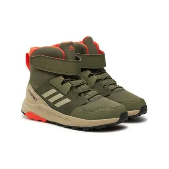 Pánské tenisky adidas Trekingová obuv Terrex Trailmaker High COLD.RDY ID1144 Zelená 35