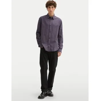 Pánská košile Tom Tailor Denim Košile 1042551 Fialová Relaxed Fit S