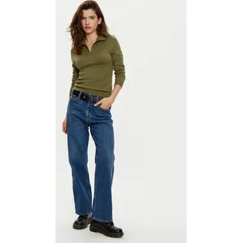 Dámský svetr Vero Moda Svetr Happiness 10317993 Zelená Slim Fit S