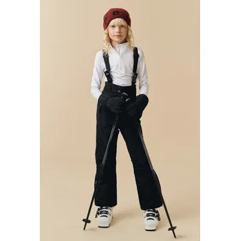 Dětské termoprádlo POIVRE BLANC W24-1022-JRGL SKI BIB PANTS BLACK Velikost: 10 let / 140 cm