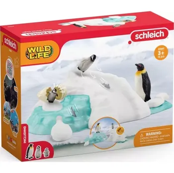 Figurka Schleich Wild Life 42661 Rodinná zábava s tučňáky
