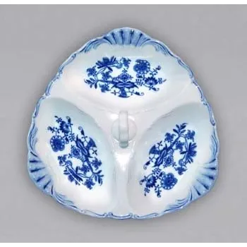 Cibulák kabaret Aida 26 cm originální cibulákový porcelán Dubí, cibulový vzor