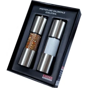 Mlýnek na koření mlýnek na sůl a pepř koření sada 2 ks