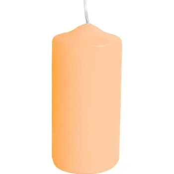 Svíčka LIMA svíčka válcová 5x10 cm - lososová