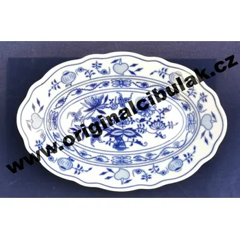 Jednorázové nádobí mísa cibulák oválná 20 cm originální český porcelán Dubí 2.jakost