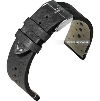 Řemínek na hodinky Řemínek k hodinkám EULUX Cavallo černá (10) 22 mm