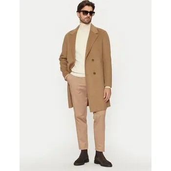 Dámský kabát Guess Vlněný kabát M4BL47 WGJU2 Béžová Regular Fit M