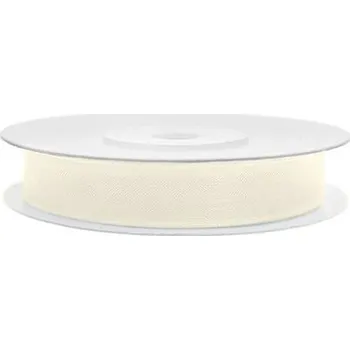 Stuha Šifonová stuha krémová 6 mm - 1m
