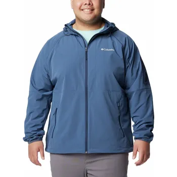 Pánská větrovka Columbia Tall Heights™ Hooded Softshell M 1975593478 - dark mountain XL