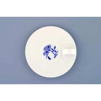 Podšálek espresso Bohemia Cobalt - design prof. arch. Jiří Pelcl, cibulový porcelán Dubí