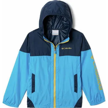 Pánská větrovka Columbia Flash Challenger™ Windbreaker J 1989601491 - compass blue collegiate navy S