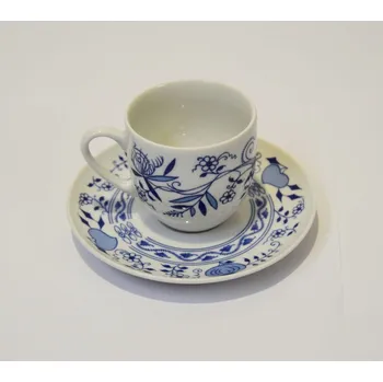cibulák Henriette šálek a podšálek 170 ml kávový henrieta Saphyr Thun 1 ks cibulákový porcelán Nová Role