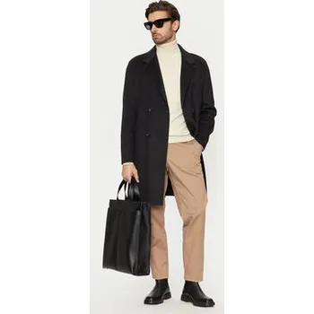 Dámský kabát Guess Vlněný kabát M4BL47 WGJU2 Černá Regular Fit XL