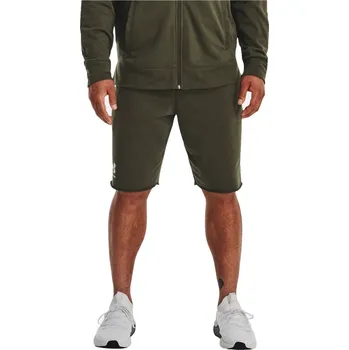Pánské kraťasy Under Armour Rival Terry Short M 1361631-390 - green XL