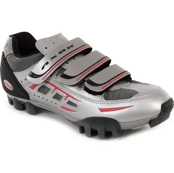 Pánské cyklistické tretry Cyklistické tretry Axon Blade - šedá/červená 41