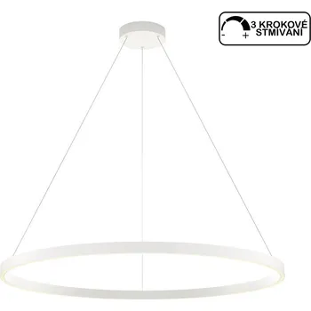 Nástěnné svítidlo Světla a lustry REDO GROUP Bílé LED kruhové světlo Redo FEBE 01-2875/ LED 62W/3000K-4000K Barva světla: 3000K