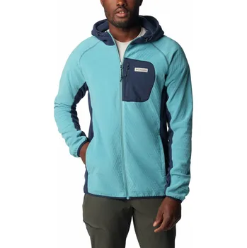 Pánská mikina Columbia Outdoor Tracks™ Hooded Full Zip M 2054085424 - shasta/collegiate navy M