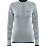 Běžecké tričko CRAFT ADV Warm Intensity LS - modrá Velikost textilu: XS