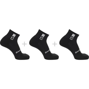 Pánská móda Salomon Everyday Ankle 3-Pack LC2086600 - black/black/black 45-47