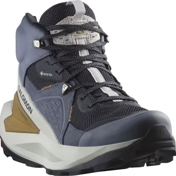 Pánská treková obuv Salomon Elixir Mid GTX M L47576600 - dark navy/grisaille gray/violet 47 1/3