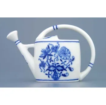 Mini trouba Cibulák konvička zahradni mini 8,5 cm originální cibulákový porcelán Dubí, cibulový vzor,