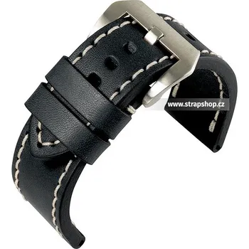 Řemínek na hodinky Řemínek k hodinkám BARINGTON Aeronautica černá (10) 26 mm