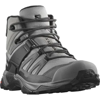 Pánská treková obuv Salomon X Ultra 4 Mid GTX M L47454200 - sharkskin/quiet shade/black 44 2/3