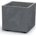 Květináč Prosperplast Sierra Square Beton Effect 38,5 cm