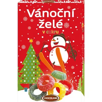 Bonbon Chocoland Vánoční želé v cukru 210 g