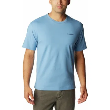 Pánské tričko Columbia Burnt Lake™ Graphic SS Tee M 2071711479 - skyler/branded jumble S