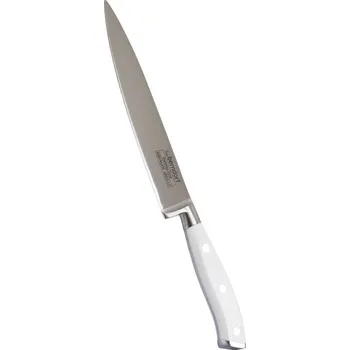 Kuchyňský nůž nůž kuchyňský na maso Berndorf Sandrik ocel čepel 20 cm Profi Line Exclusive bílý