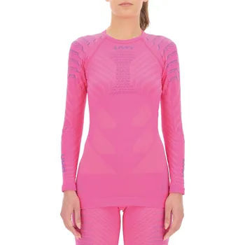 UYN Lady Resilyon UW Shirt LG SL Round Neck W U100291P419 - magenta/pink S/M