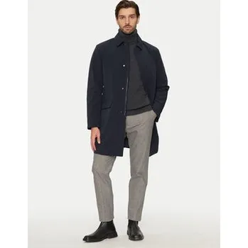 Dámské oblečení Sisley Trenčkot 2X3RSN03G Modrá Regular Fit S