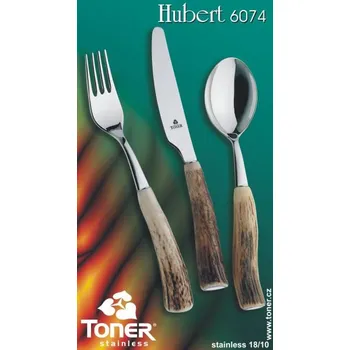 Příbor lžíce na kávu Toner Hubert pravé paroží 1 ks