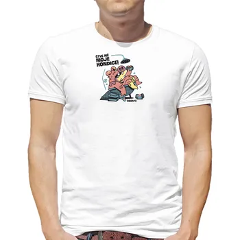 cyklistický dres BIKERO - triko Štve mě moje kondice bílá XXL