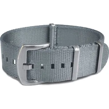 Řemínek na hodinky Řemínek k hodinkám NATO Premium - Šedá šíře 22 mm