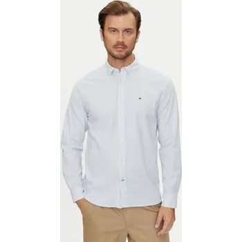 Pánská košile Tommy Hilfiger Košile Oxford MW0MW25037 Světle modrá Regular Fit S