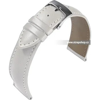 Řemínek na hodinky Řemínek k hodinkám BARINGTON Resisto bílá (11) 16 mm pánský