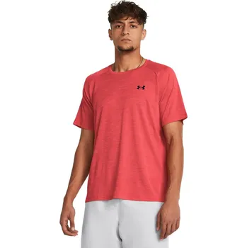 Pánské tričko Under Armour UA Tech Textured SS M 1382796-814 - Red L