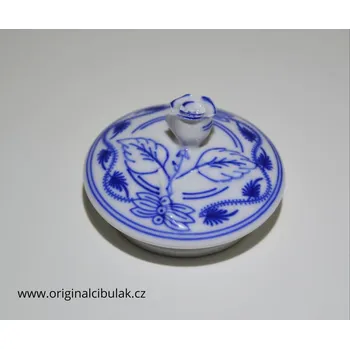 Nádoba na olej a ocet Cibulák Víčko k cibulákové konvici na kávu český porcelán Dubí