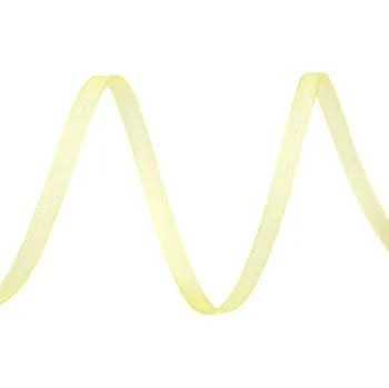 Stuha Šifonová stuha krémová 3 mm - 1 m