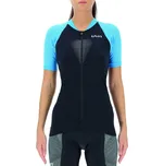 UYN Biking Granfondo OW Shirt SH SL W- blackboard/danube blue M