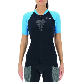 cyklistický dres UYN Biking Granfondo OW Shirt SH SL W- blackboard/danube blue M