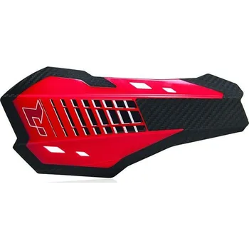 Chránič ruky pro motocykl kryty páček HP2, RTECH (crf červené, vč. montážní sady)