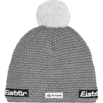 Čepice Eisbär Jamie Pompon MÜ 33137-006 - šedá UNI